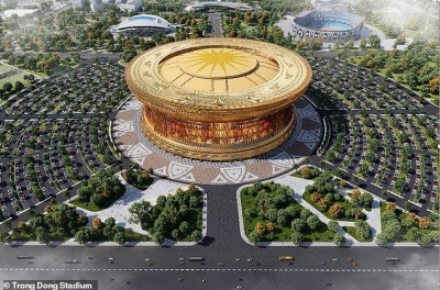 Báo Anh nói Việt Nam xây SVĐ gấp đôi Old Trafford của MU