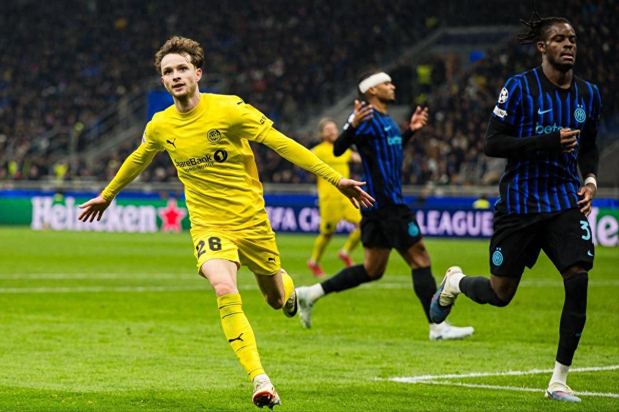 Rớt hạng! Inter Milan bị Bodø/Glimt loại với cú đúp chiến thắng, không thể vào vòng 16 đội Champions League, than phiền sân khách sân cỏ, sân nhà thì trách Liverpool