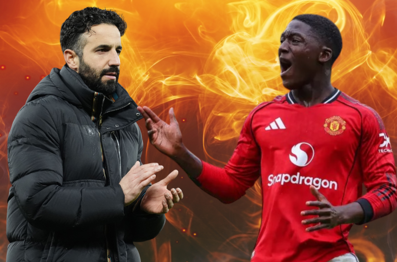 Ruben Amorim tàn nhẫn và lạnh lùng khi nhắc về Kobbie Mainoo