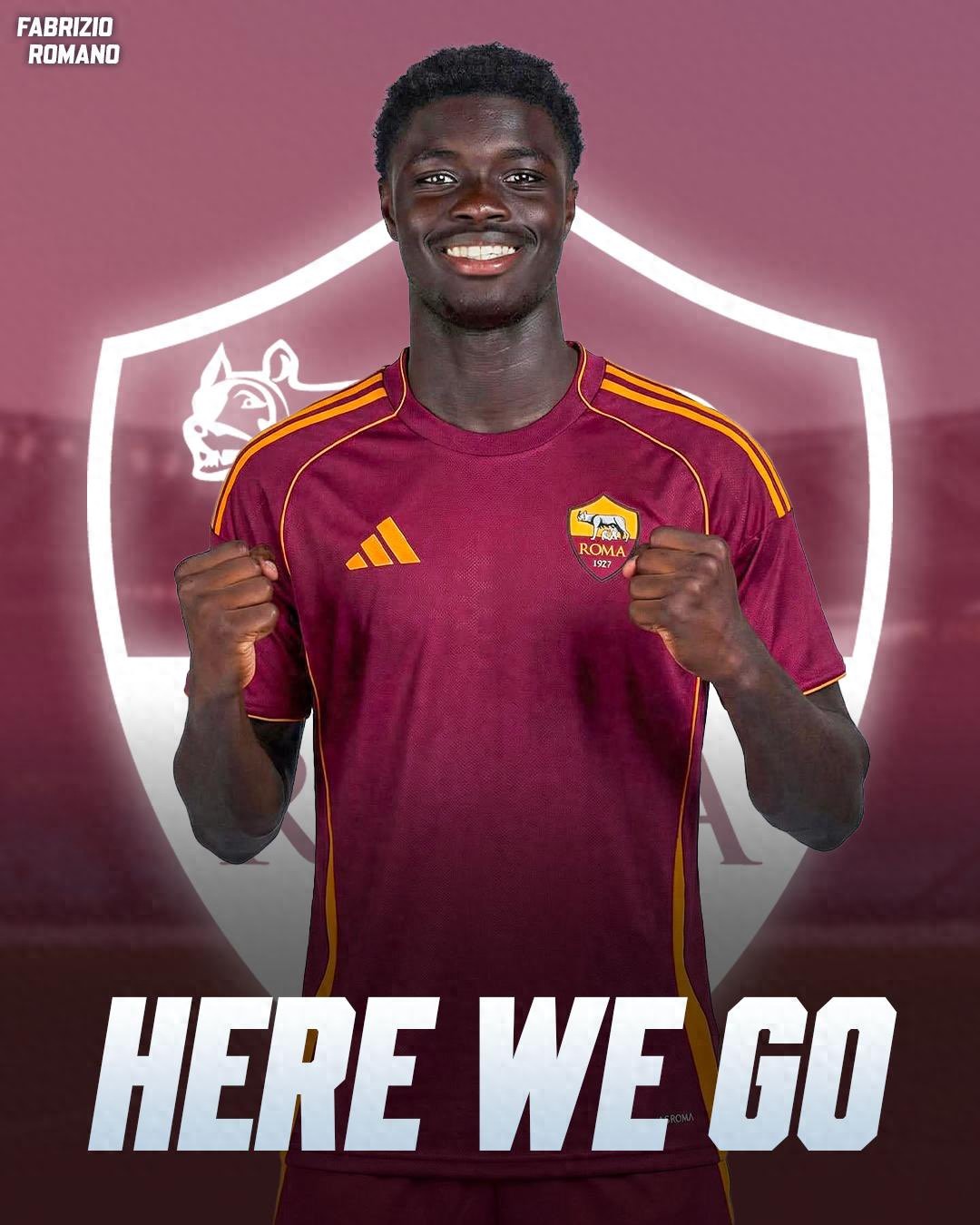 Giá trị 10 triệu euro, tổng phí chuyển nhượng 25 triệu euro, Roma ký hợp đồng với tiền đạo 18 tuổi của Marseille, Vas, ghi 4 bàn và kiến tạo 2 lần.