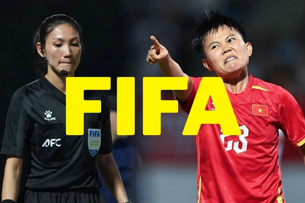 FIFA ra quyết định bất ngờ với trọng tài Lào cướp bàn thắng Việt Nam