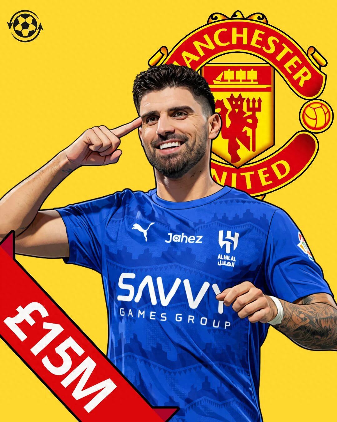 Man United liên hệ với người đại diện của Neves, mục tiêu không chỉ có một! Tập trung mua tiền vệ sau khi không thể có Semenyo