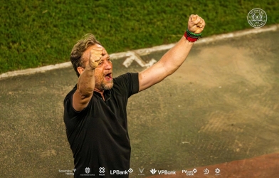 Vừa vô địch V.League, HLV Brazil tuyên bố mục tiêu lớn ở châu Á