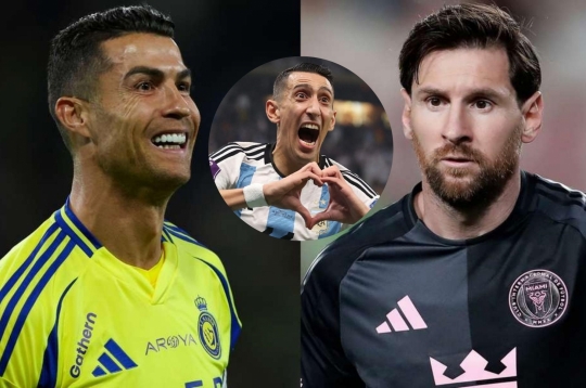 Di Maria bất ngờ thừa nhận Ronaldo vượt trội hơn Messi