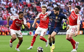 Thua PSG ở chung kết Champions League, Arsenal vẫn lập kỷ lục tiền thưởng