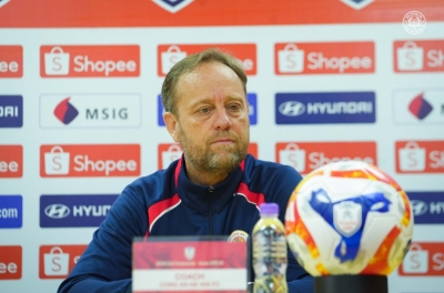 HLV Polking khẳng định CAHN đá hết mình ở trận đấu thủ tục