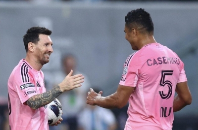 Messi và Casemiro cùng tạo nên khoảnh khắc khó tin tại Inter Miami