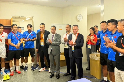 U23 Việt Nam nhận doping tinh thần sau chiến thắng trước Philippines