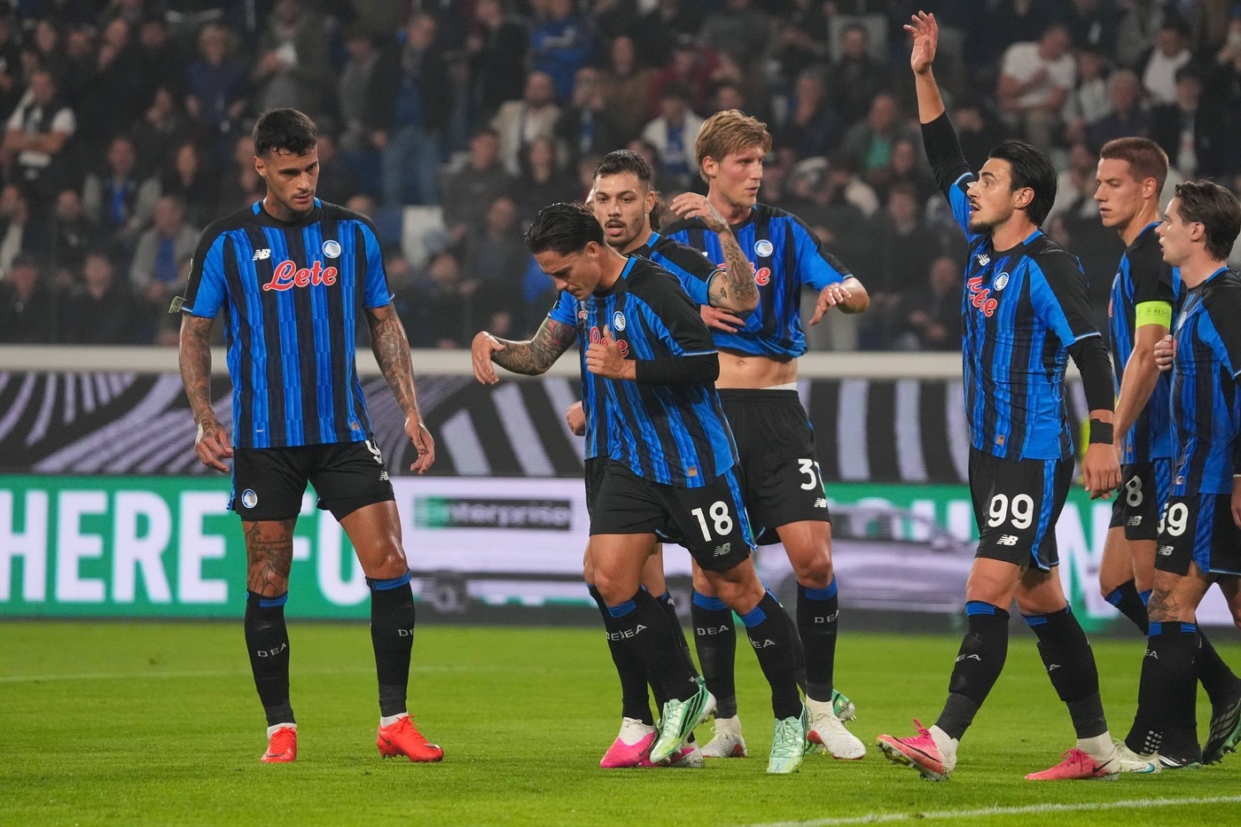 Atalanta giành chiến thắng dễ dàng 3-1 trước Pafos tại Conference League