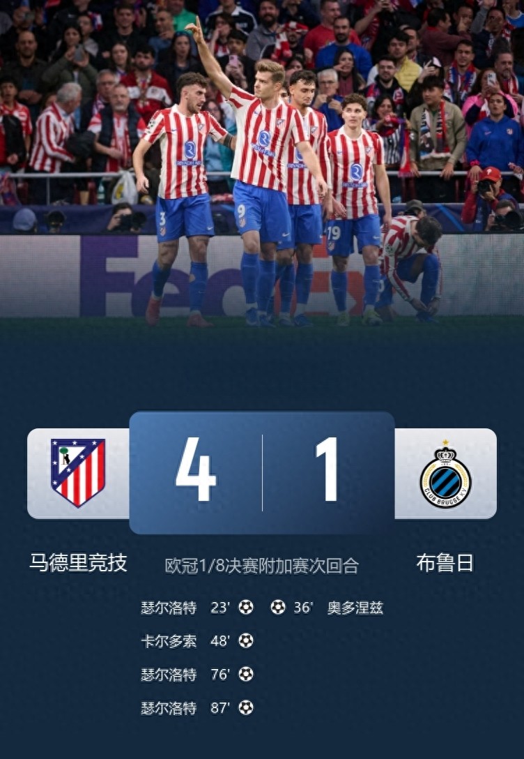 Tiền đạo Na Uy tỏa sáng tại Champions League, Sørloth lập hat-trick giúp Atletico Madrid tiến vào vòng trong, Haaland lập cú đúp đánh bại đội đầu bảng Serie A