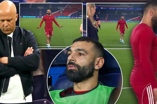 Khoảnh khắc đau lòng của Salah trong ngày Liverpool bại trận